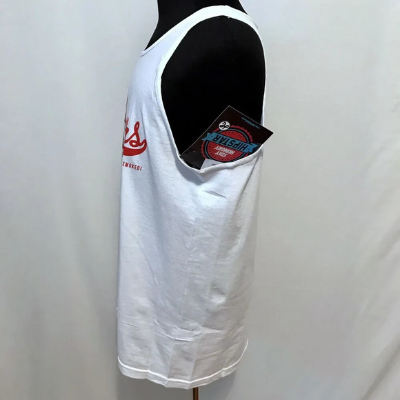 Hipstar NWT White Grapic Tank Top Men M *Please See Description* - Picture 4 of 7